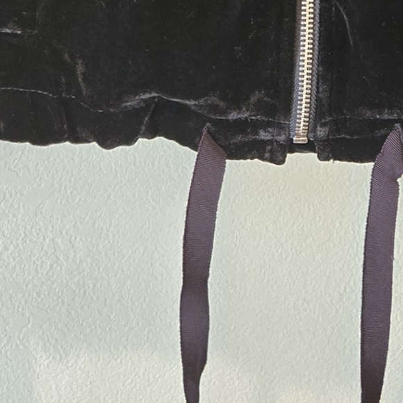 J Crew Velour Zip up bomber jacket - Picture 6 of 6